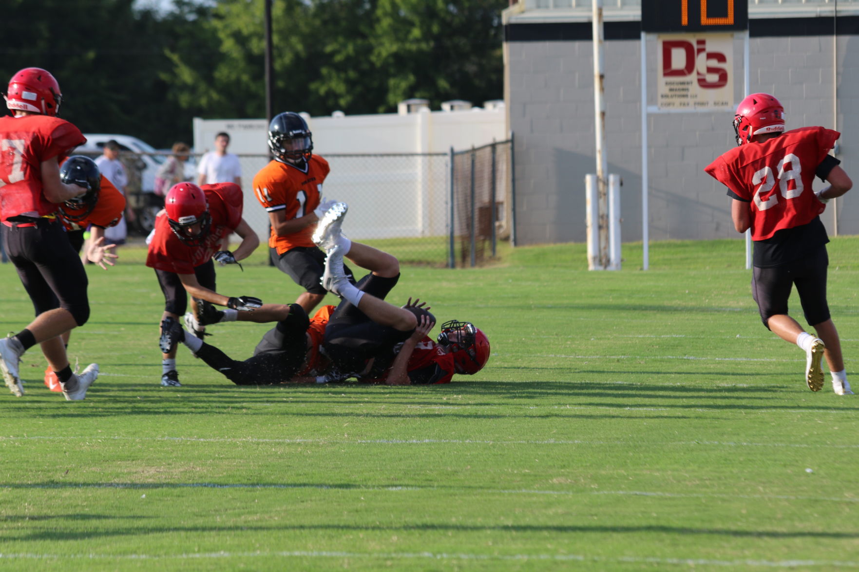 Skiatook vs. Sperry scrimmage